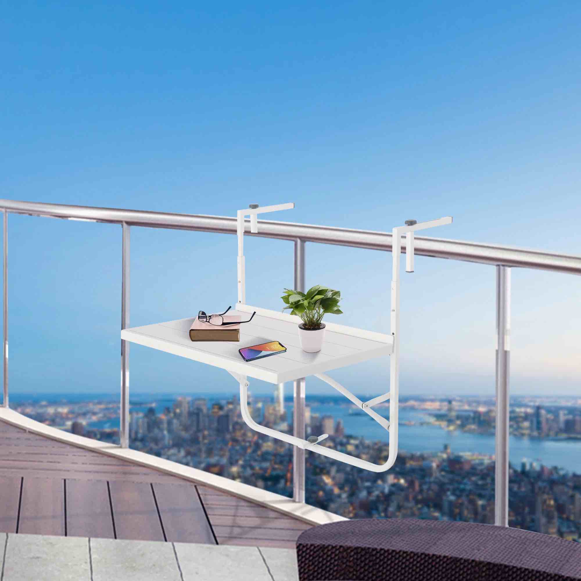 Badgston Balcony Outdoor Folding Table