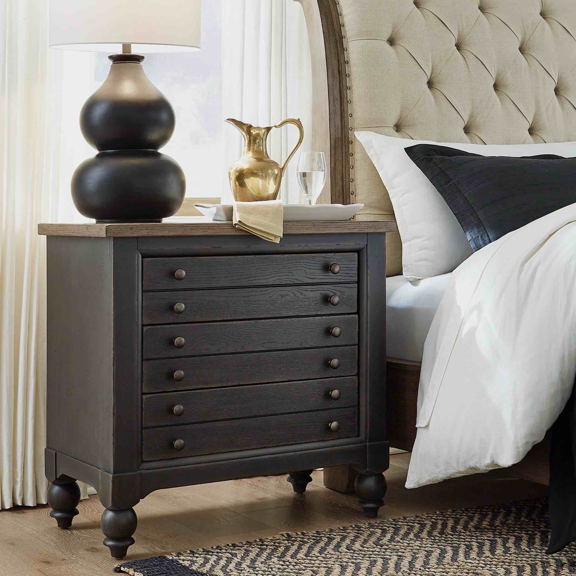 Janae 3 Drawer Nightstand