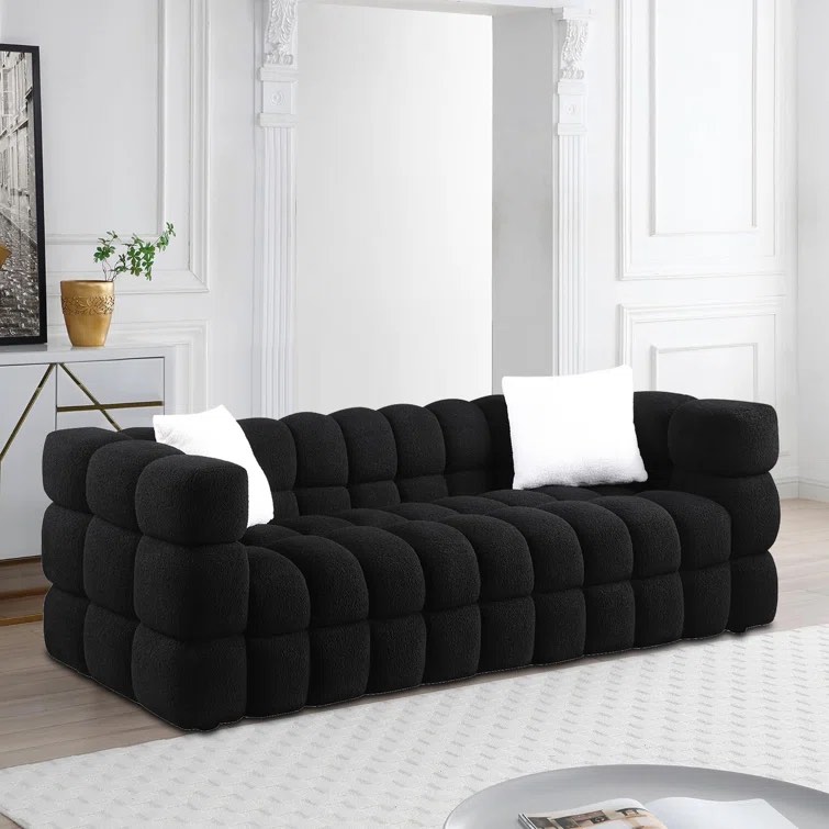 Saelah 84.26'' Upholstered Sofa