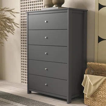 Isenbert 5 Drawer 31.5" W Chest