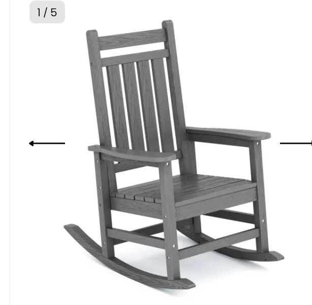 MANOIR Porch Rocking Chair