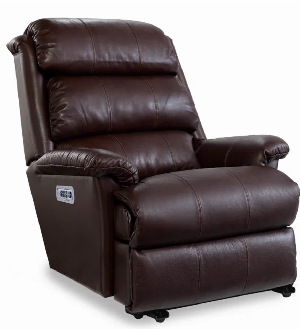 Astor Leather Match Power Wall Recliner with Power Headrest and Lumbar