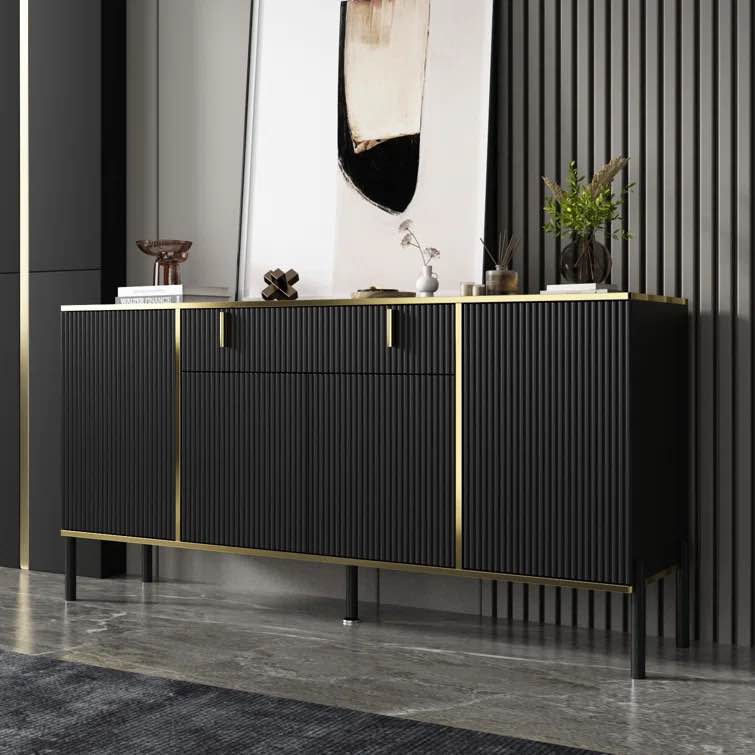 Hoschton 63" Wide 1 Drawer Sideboard