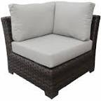 kathy ireland River Brook Corner Sofa - Truffle