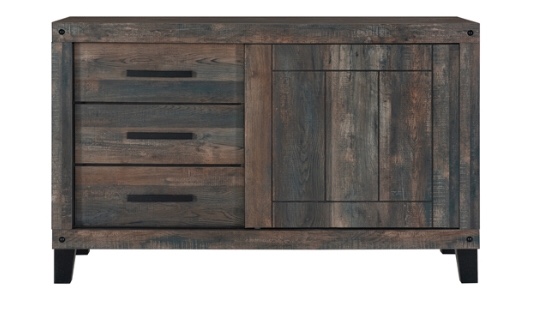 BURT-DARK OAK-BEDROOM IN A BOX Burt Dark Oak Bedroom In A Box. incomplete. dresser only.