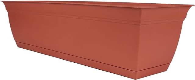 long plastic window or porch rail flower pot picture so much a lot photo