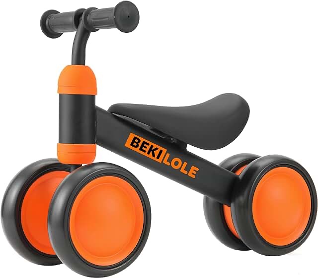 BEKILOLE Balance Bike for 1 Year Old Girl Gifts Pre-School First Bike and 1st Birthday Gifts - Train Your Baby from Standing to Running | Toys for 1 Year Old SIMILAR TO LOT PHOTO INCOMPLETE 