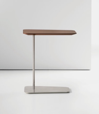 :( color black ): Quiet Tapered Top/Tapered Base Table
