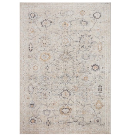 Loloi II Monroe Collection MON-04 Natural/Multi 2'-6" x 4'-0" Accent Rug