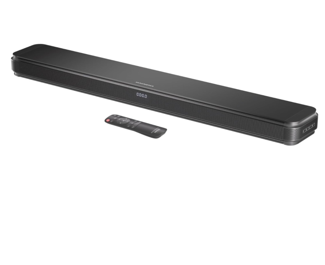 2.1ch 120W Sound Bar for TV with Dolby Audio and Dual Built-in Subwoofers, Bluetooth TV Speaker Soundbar with HDMI-ARC and Optical Connectivity, Enhanced Clarity and Balanced Bass, Black