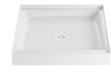 34'' W 34'' D Square Single Shower Base