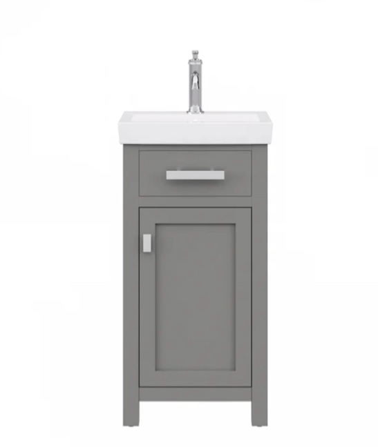 Prestwyck Mia 18" Bath Vanity Single Faucet (incomplete, base only)