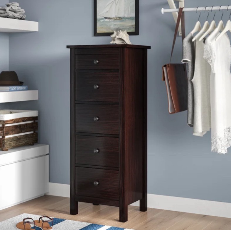 Bryant 5 Drawer 18.5'' W Lingerie Chest