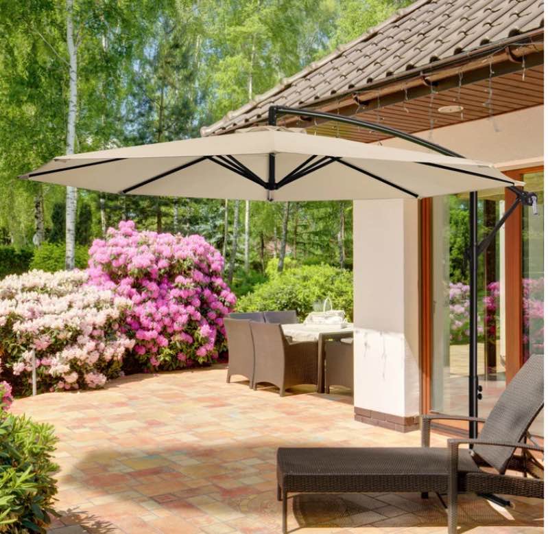 Haque 10' Cantilever Umbrella
