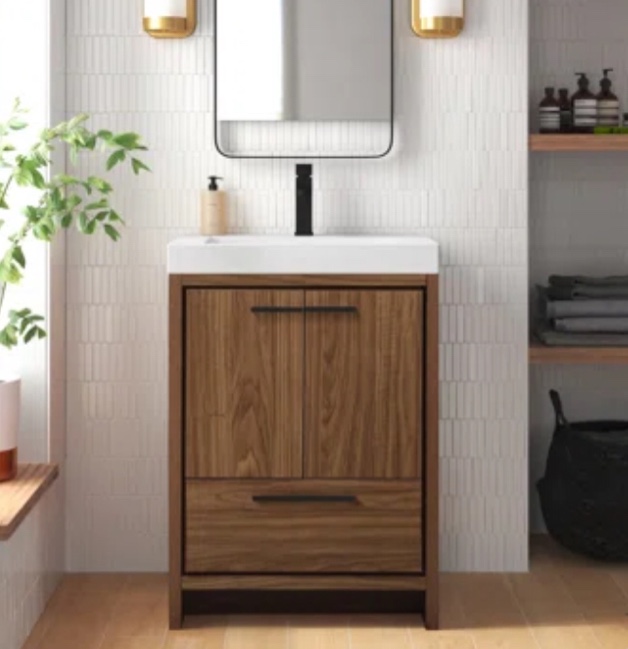 Burman 24" Single Bathroom Vanity Set
