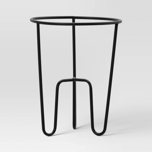 Iron Indoor Outdoor Plant Stand Black - Room Essentials™ 