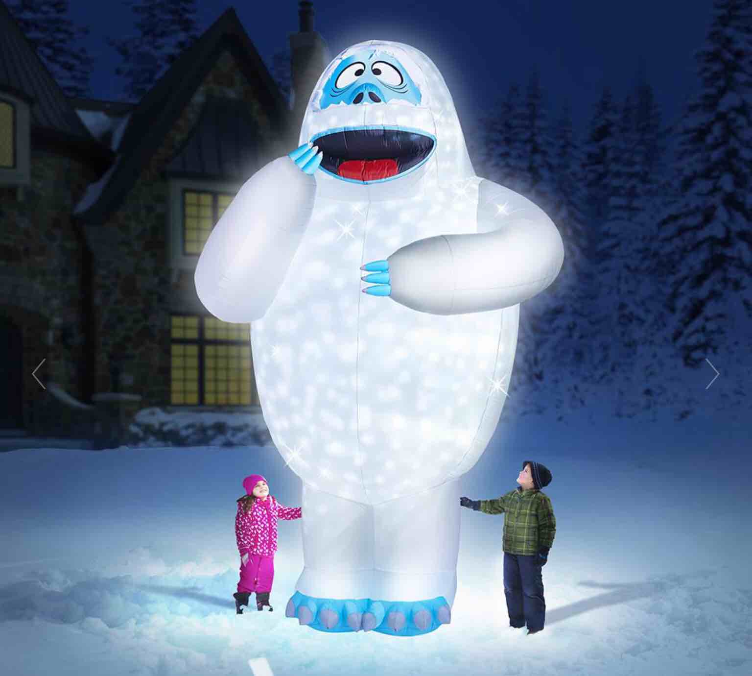 The 15' Inflatable Illuminated Bumble