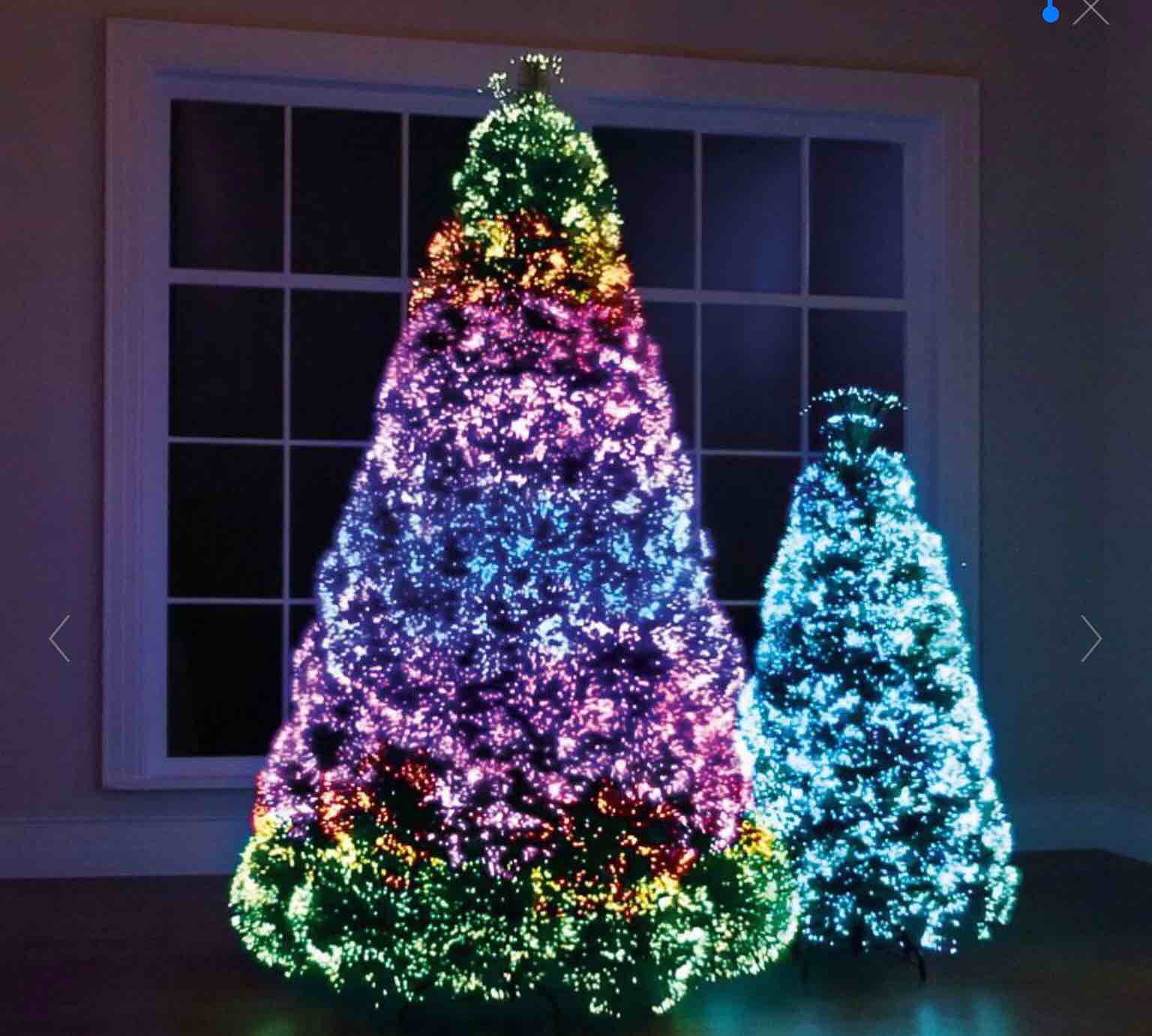 The Northern Lights Christmas Trees