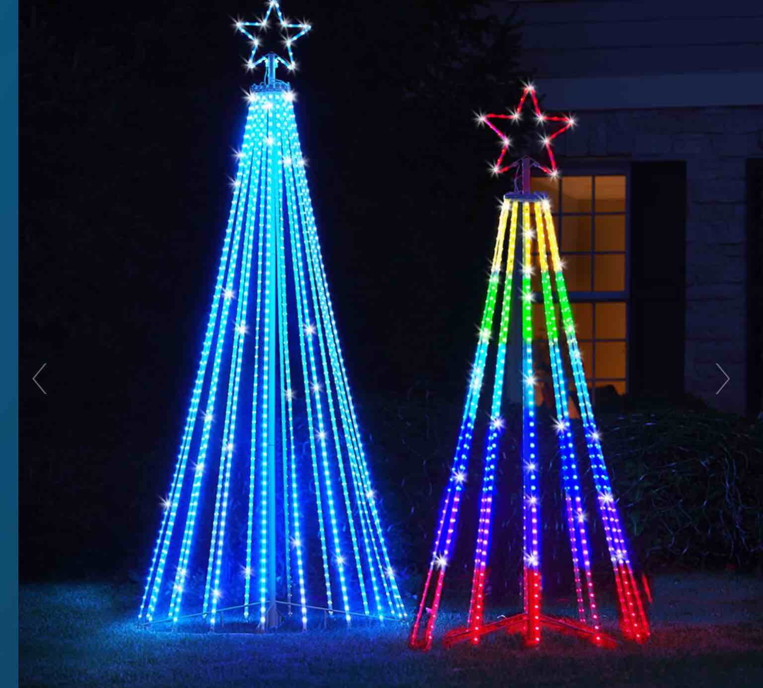 The Choreographed Light Show Tree