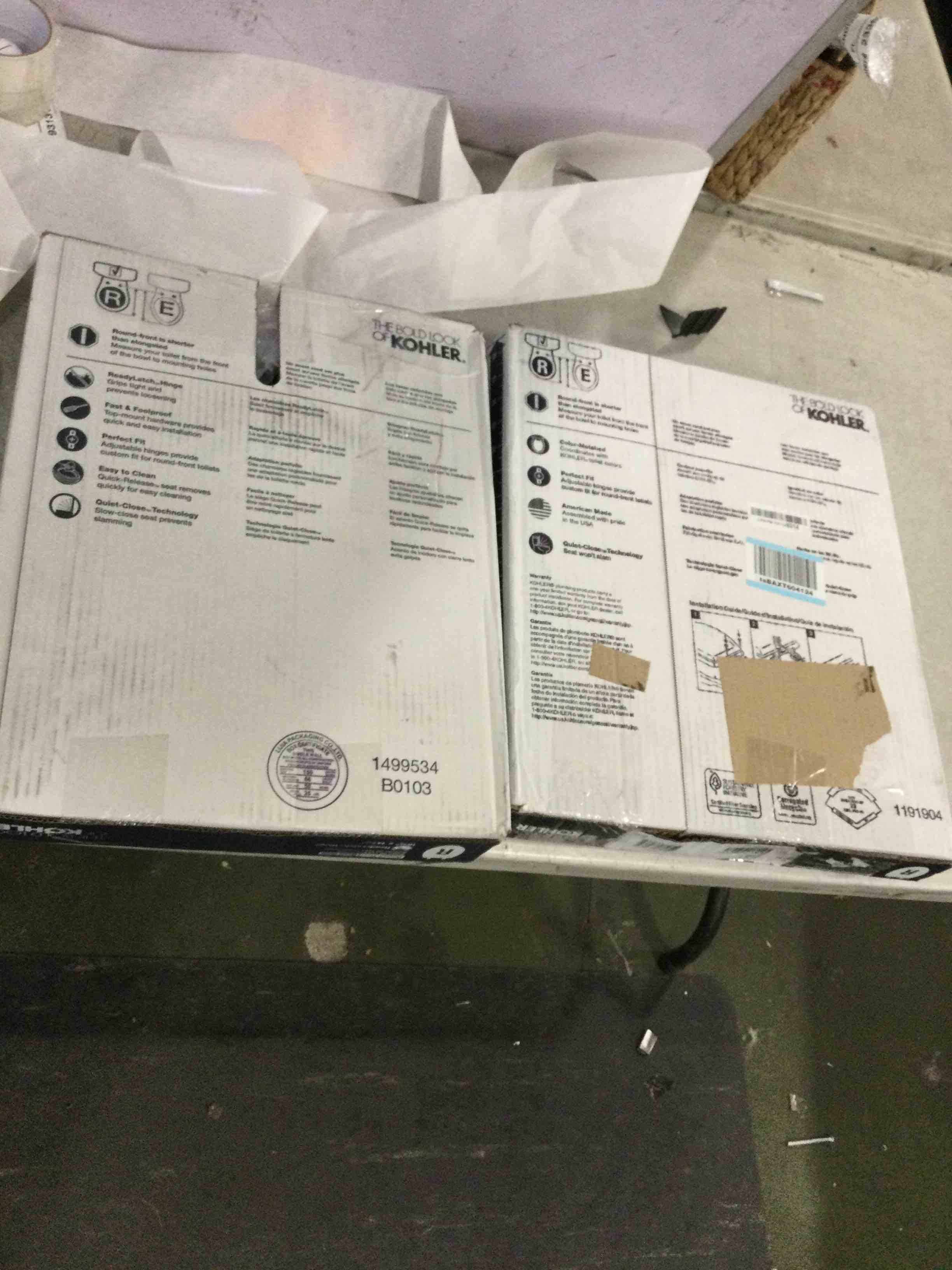 Assorted Toilet Seats 