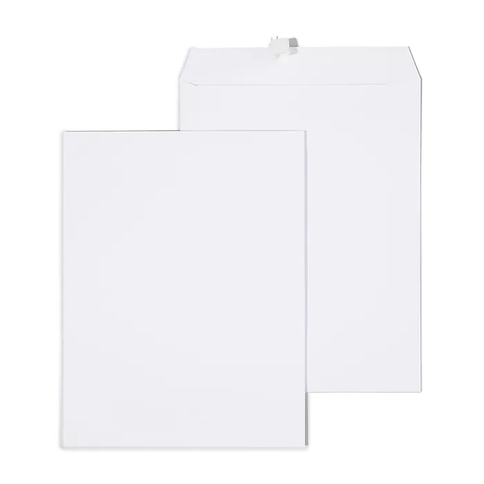 EasyClose Catalog Envelopes, 10"L x 13"H, White, 250/Box