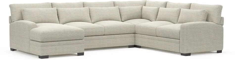 (incomplete box 5of 8) Winston 4-Piece Sectional with Chaise