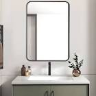 BLACK BATHROOM MIRROR FOR WALL 20x28