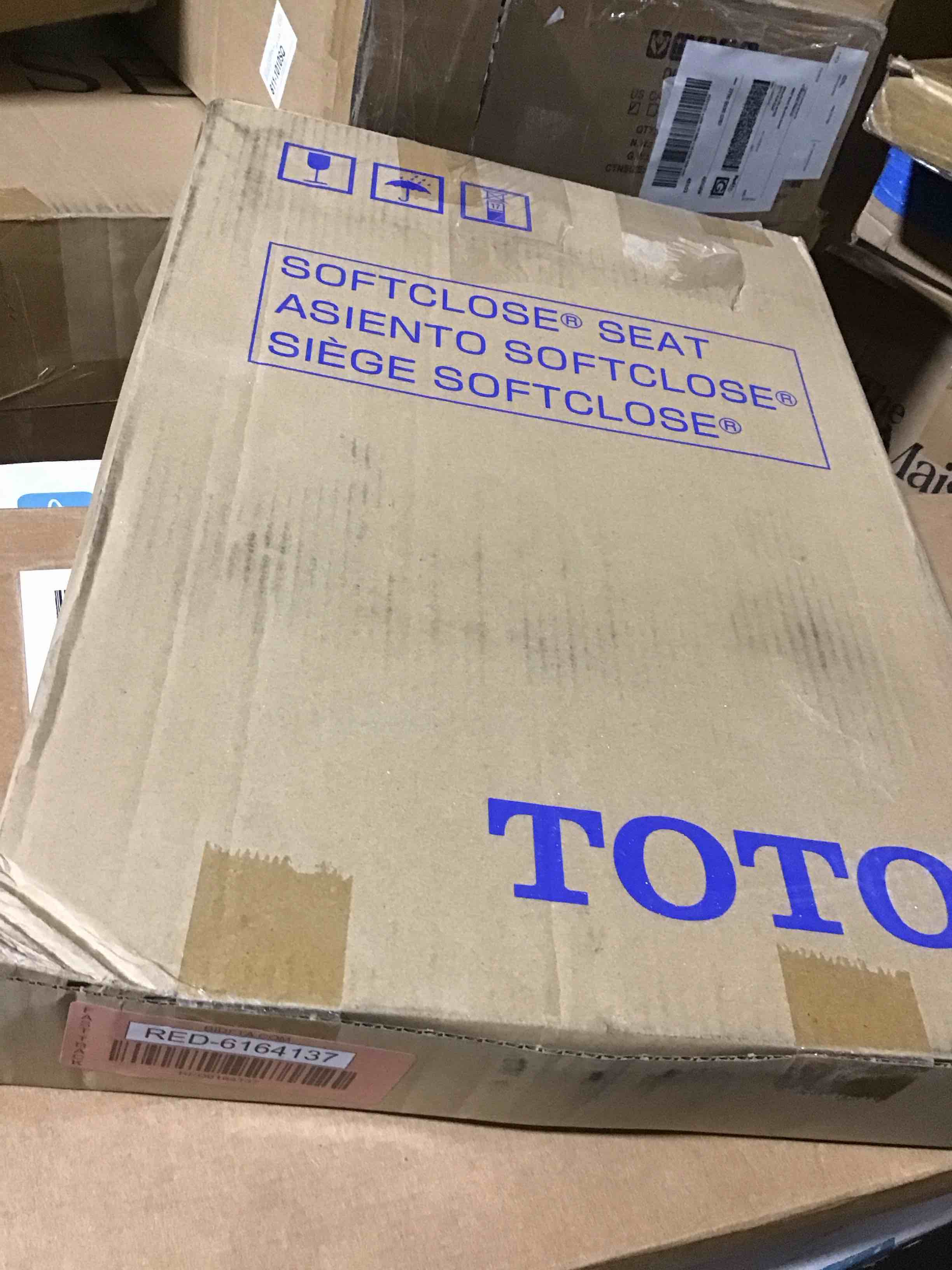 TOTO SS12401 Toilet Seat in Cotton White