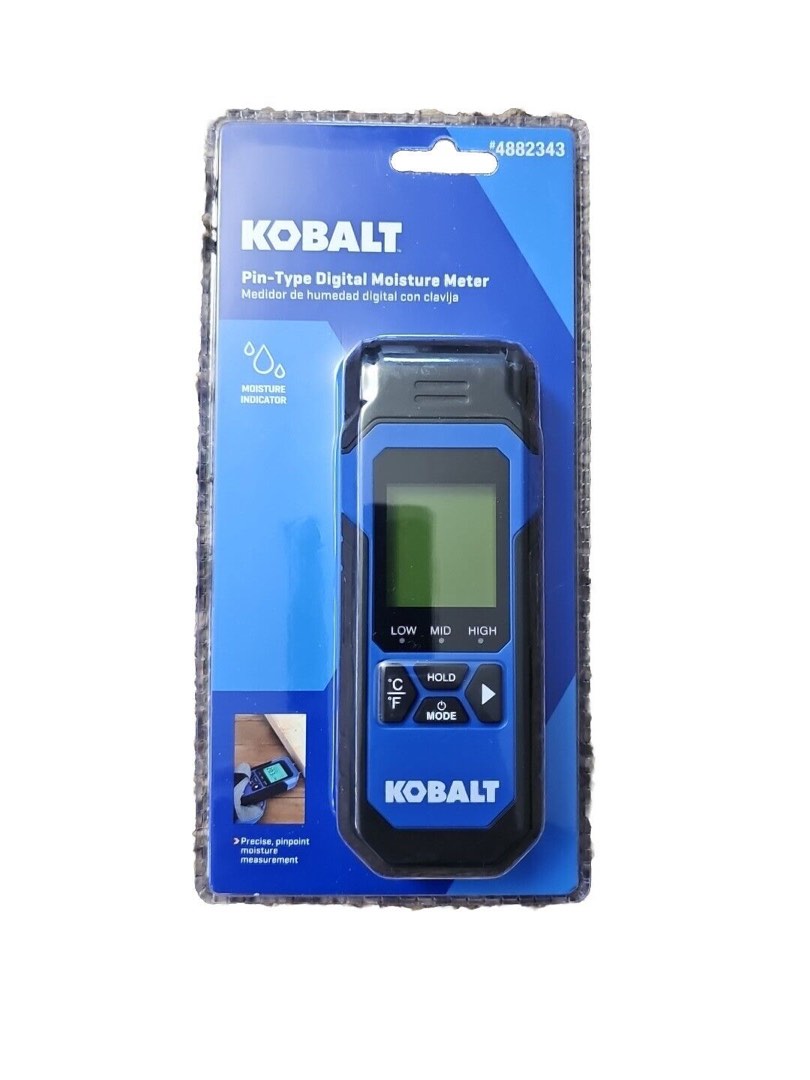 Kobalt Pin-Type Digital Moisture Meter SC-MM150 