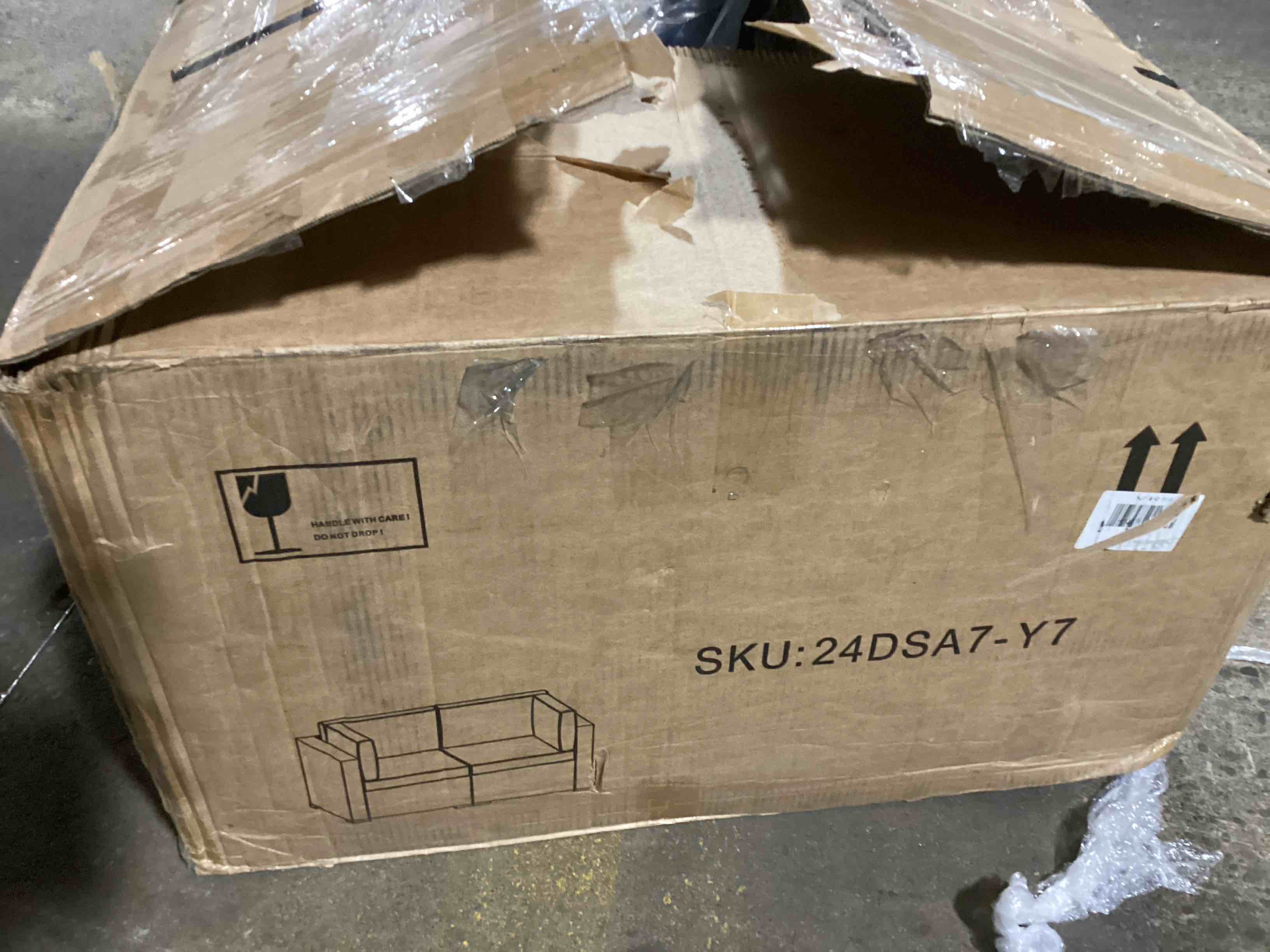 Gotland Outdoor Patio Furniture Set, 7 Pieces Outdoor Furniture All