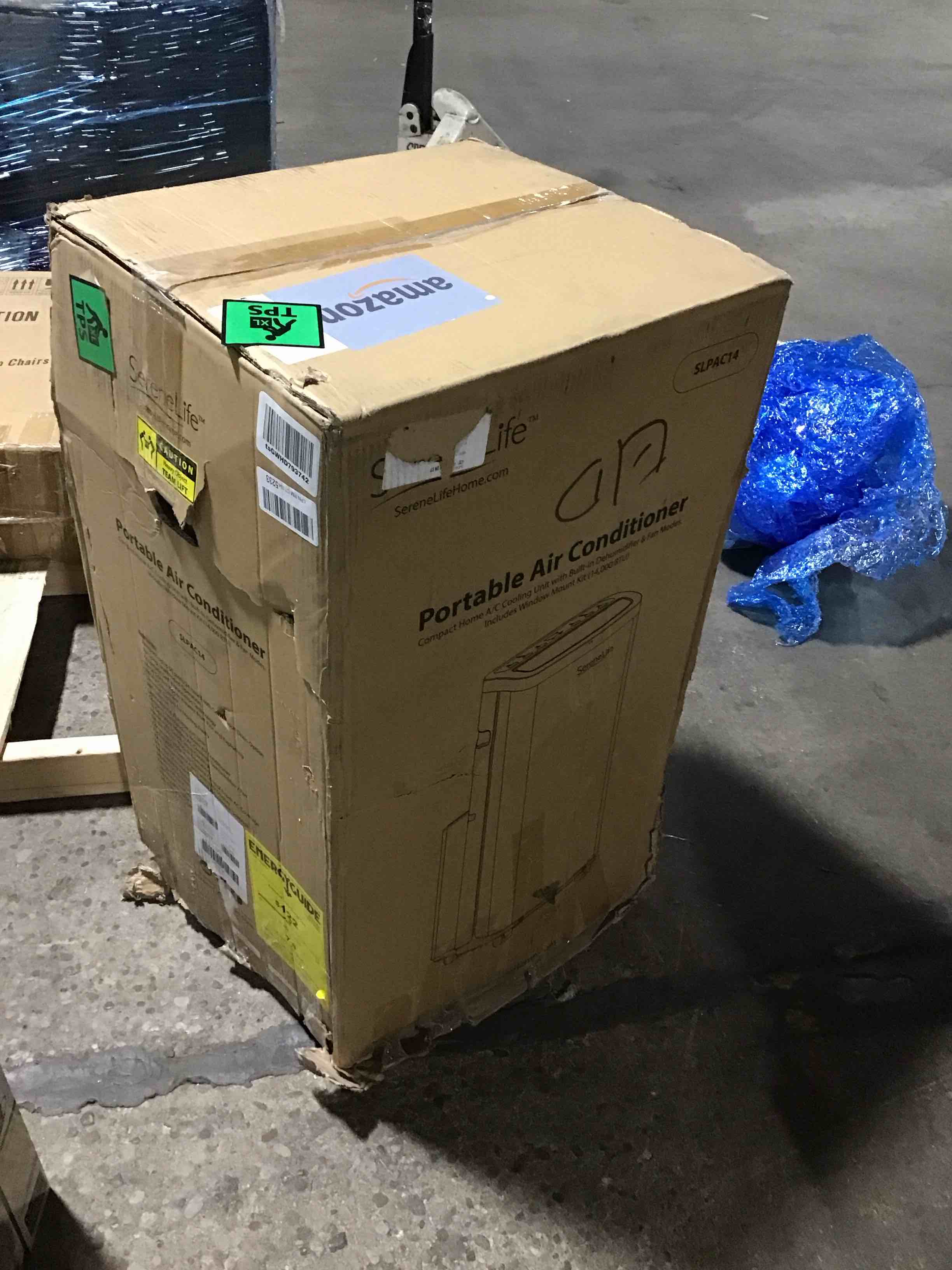 SereneLife Small Air Conditioner Portable 14,000 BTU with Builtin