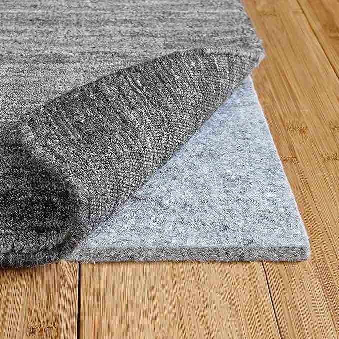 Thick - 100% Felt - Protective Cushioning Rug Pad ( size unknown)