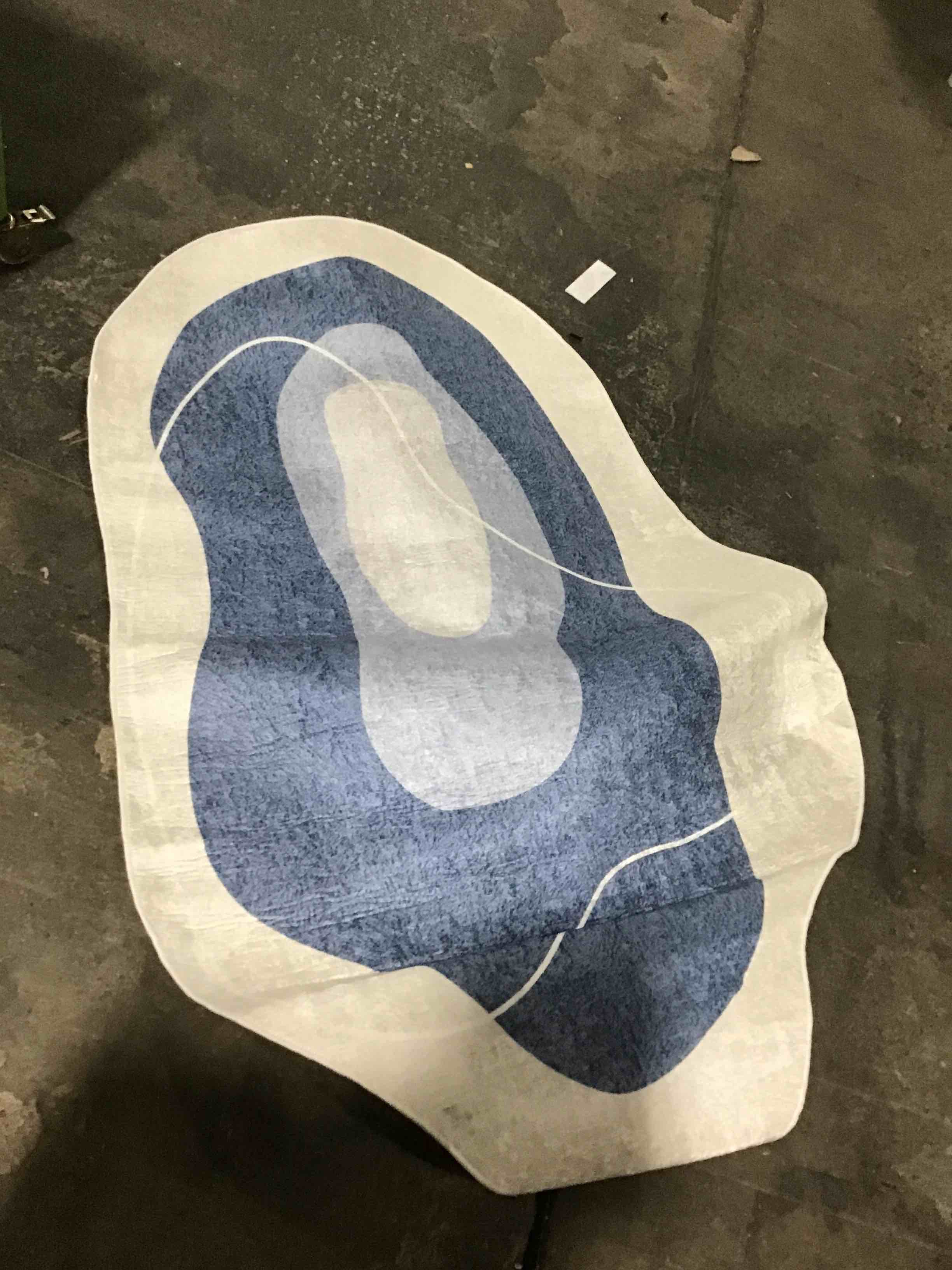 Irregular Living Room Carpet