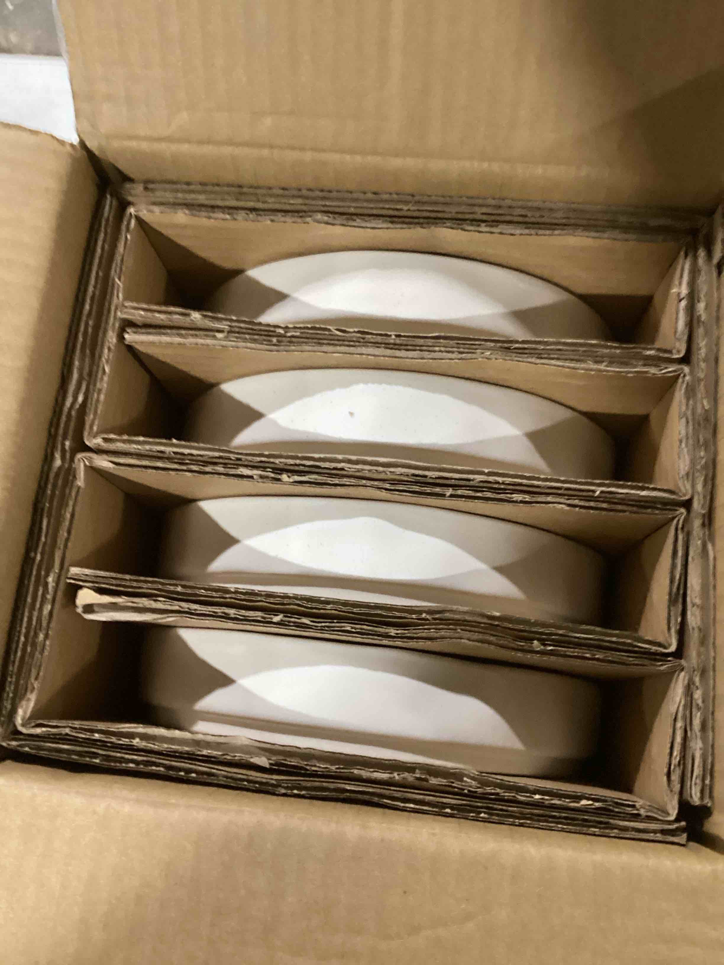 HaWare 8.25" Pasta Bowls, Large Salad Bowls Set of 4, Stoneware Dinner