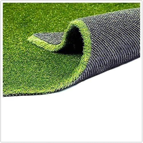 Ottomanson Evergreen Grass Collection Artificial Turf Area Rug, 5'3'' X 8'2'', Green