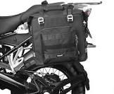 Rhinowalk Motorcycle Saddlebags Waterproof Luggage Bags Quick Release Motorcycle Side Bags 25L Fits Most Adventure and Sports Bike Motorcycle Racks (Black, 1 Pack)
