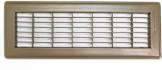 12”w x 30”h heavy duty floor return air grille, brown 