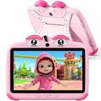 Kids Tablet 7 Inch Tablet for Kids 32GB Toddler Tablet Free Kids Software Installed, Kids Learning Android Tablet with WiFi YouTube Parental Control for Toddlers Boys Girls Childrens Tablet