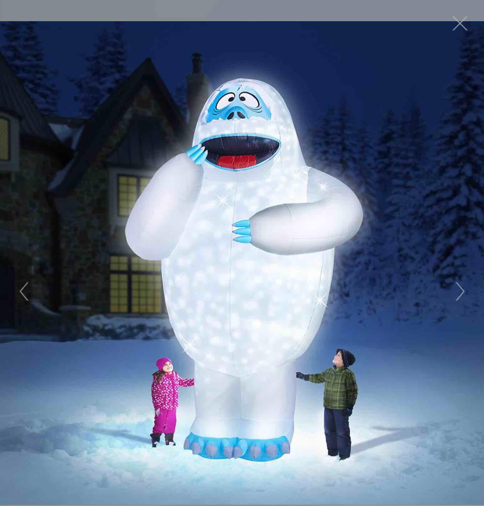 The 15' Inflatable Illuminated Bumble