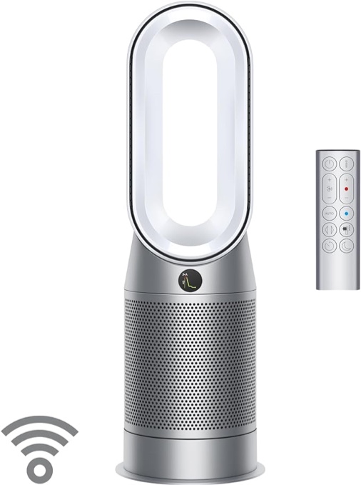 Dyson Purifier Hot+Cool™ HP07 Air Purifier, Heater, and Fan - White/Silver, Large