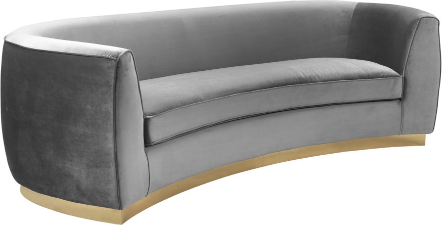 Breccan 91.5'' Velvet Sofa