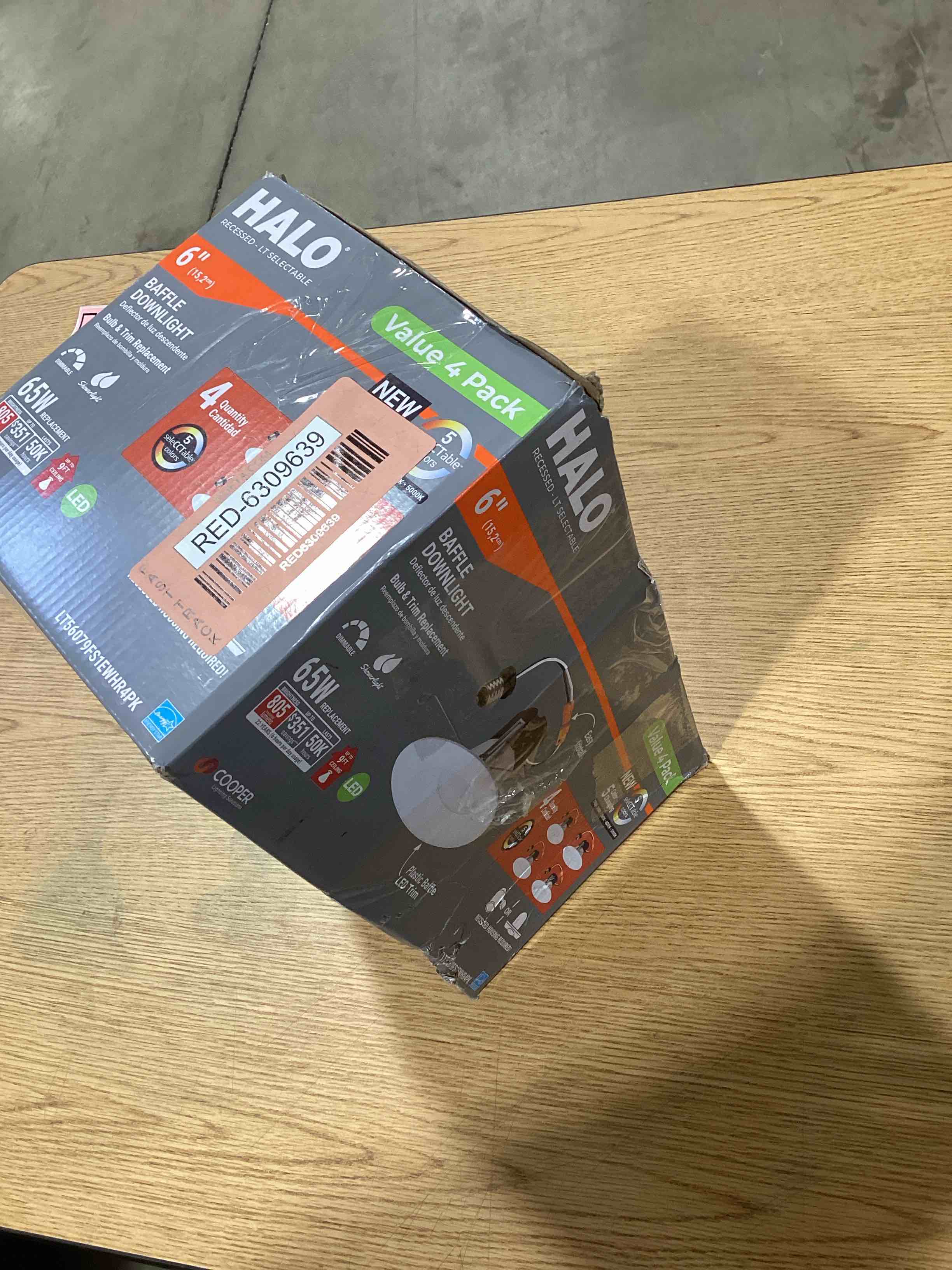 Halo Lamination Module HALO LT 5/6 in. LED Retrofit Module with Baffle Trim 5CCT 750lm
