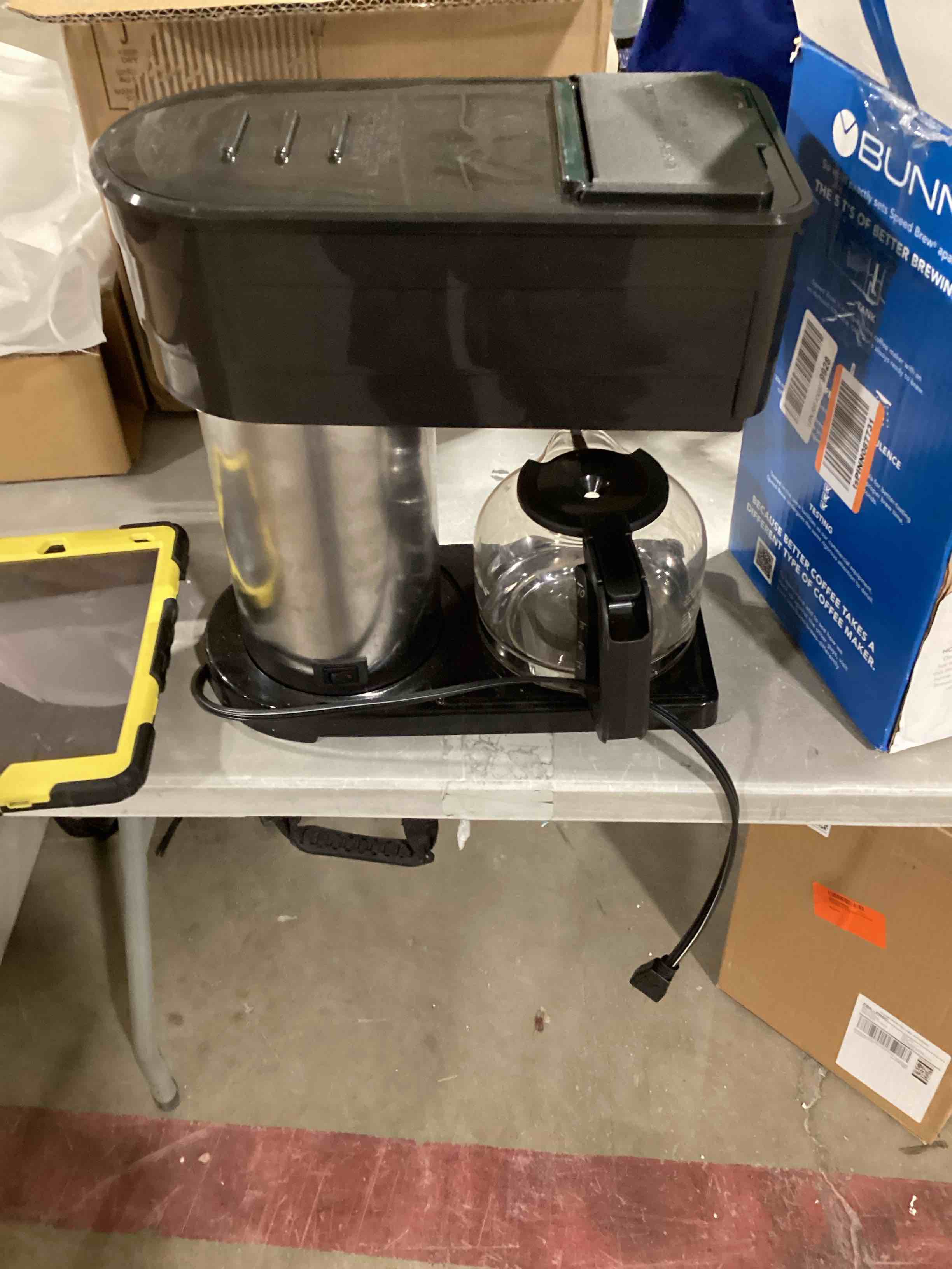 BUNN BX Speed Brew Classic 10-Cup Coffee Brewer, Black