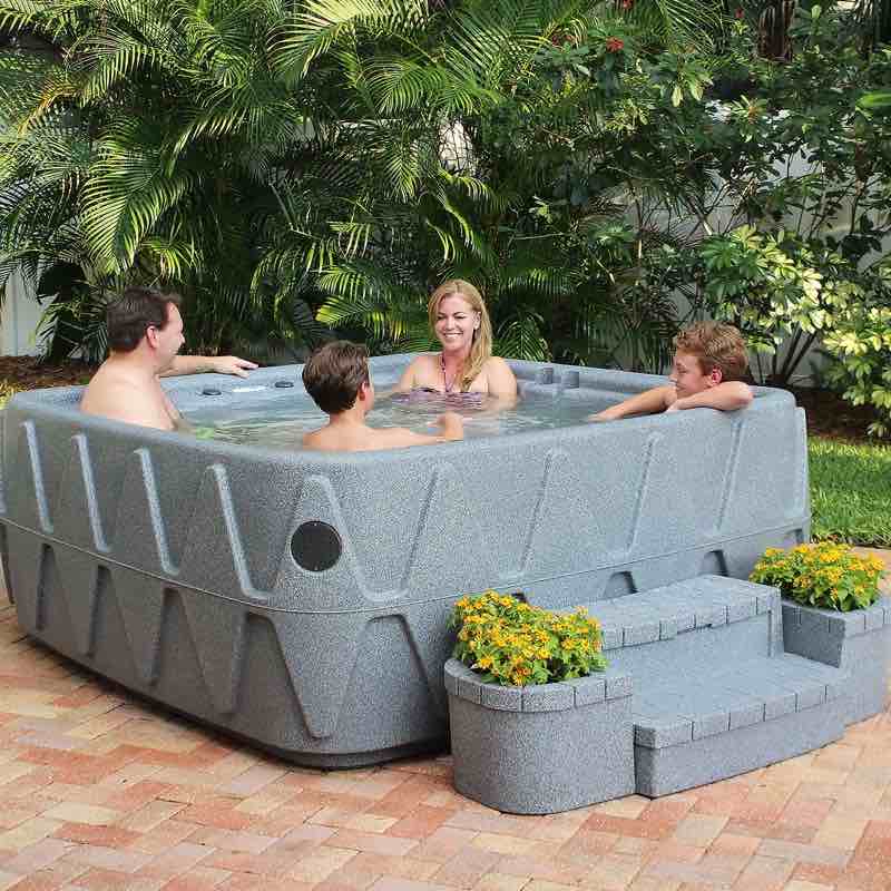 AquaRest Discover AR500 5Person 29Jet Plug & Play Hot Tub with Ozonator