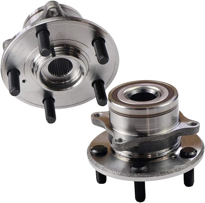 Autoround 513267 [2-Pack] Front Wheel Bearing and Hub Assembly fit for Honda Pilot 2009-2015, Acura MDX/ZDX 2007-2013, 5 Lug w/ABS