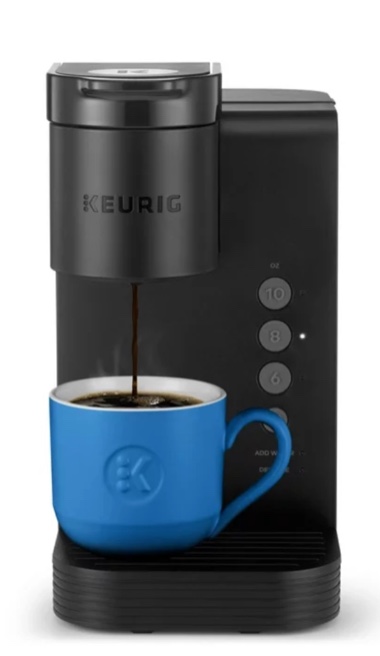 Keurig K-Express Essentials Single Serve K-Cup Pod Coffee Maker, Black