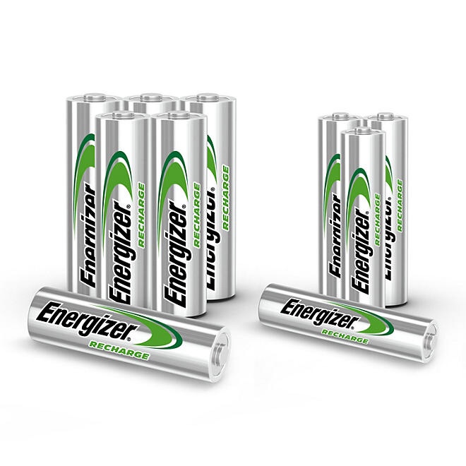 Energizer Recharge Power Plus AA 6 & AAA 4 Batteries