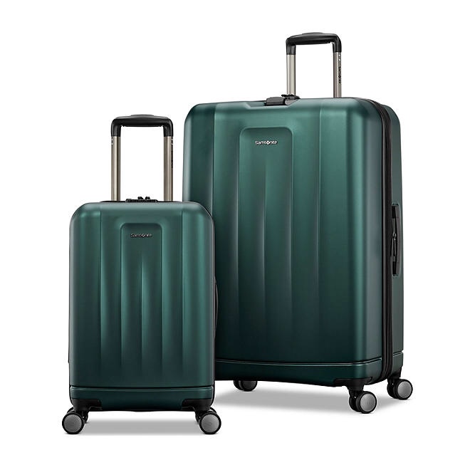 Samsonite Ridgeway Hardside 2-Piece Luggage Set, Emerald Green