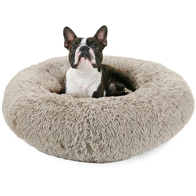 Canine Creations Donut Round Pet Bed (Taupe)