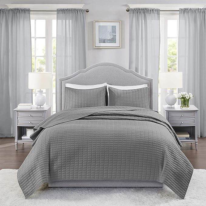 Quilt Set 120x118 FZ/T81005-2006 Grey 